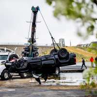 Driver dies after crashing truck into South Jordan's Oquirrh Lake last week