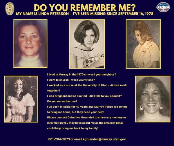 Murray police reopen case of pregnant woman missing for 47 years